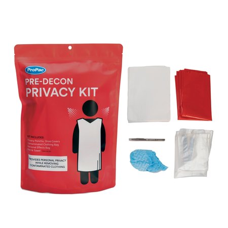 PROPAC Personal Privacy Kit, Pre-Decon, Adult D3601-PRE
